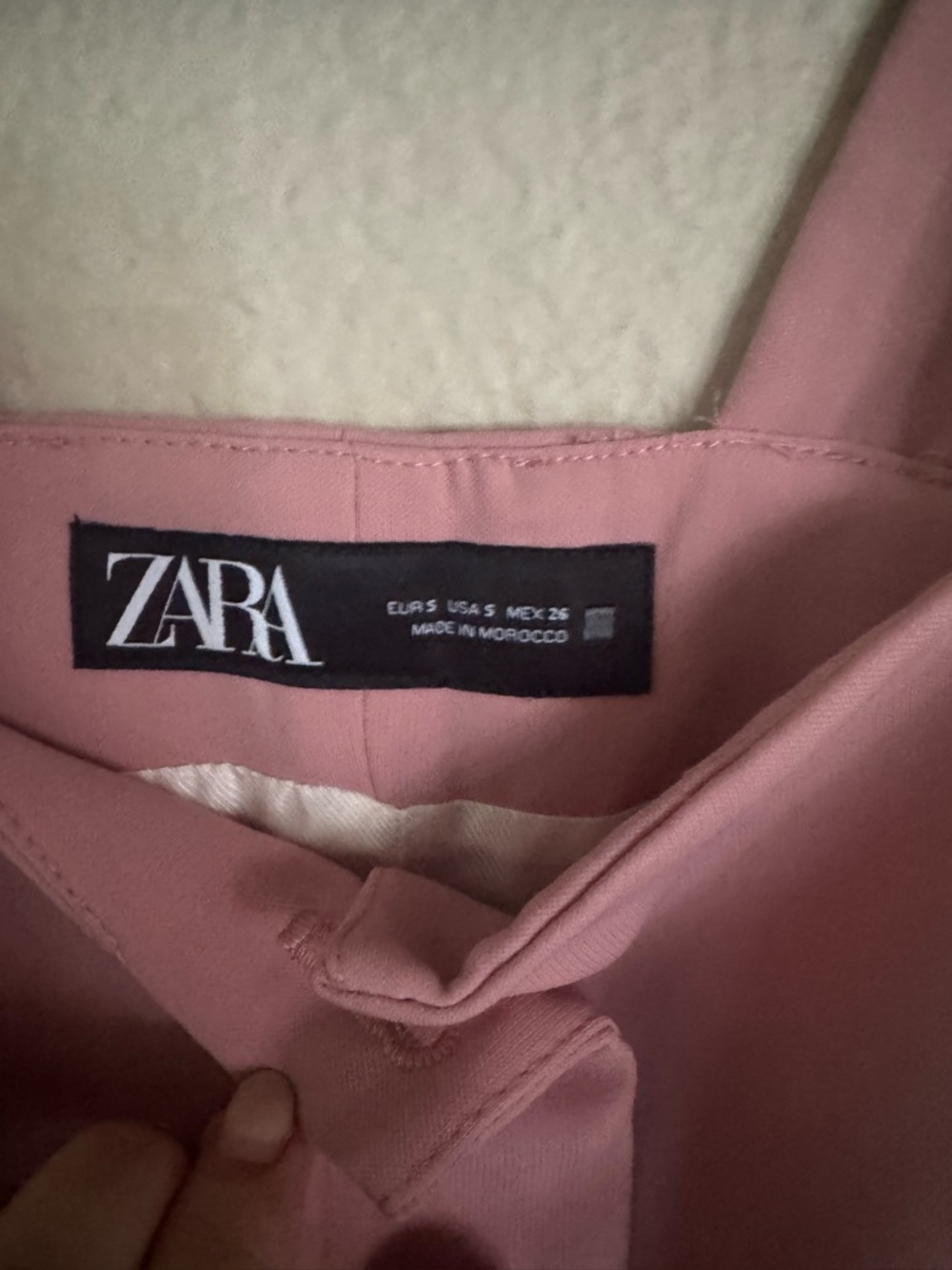 Zara Pink Button-Front Set - Picture 3 of 8